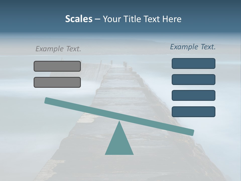 Ocean Rocks Landschaften PowerPoint Template