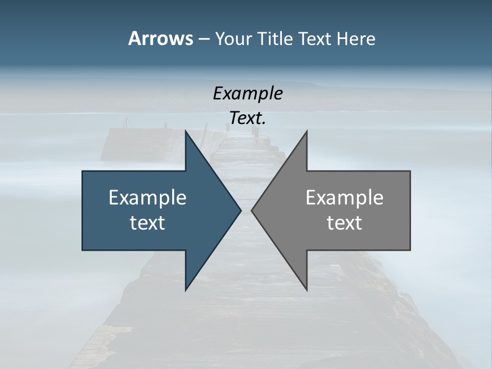 Ocean Rocks Landschaften PowerPoint Template