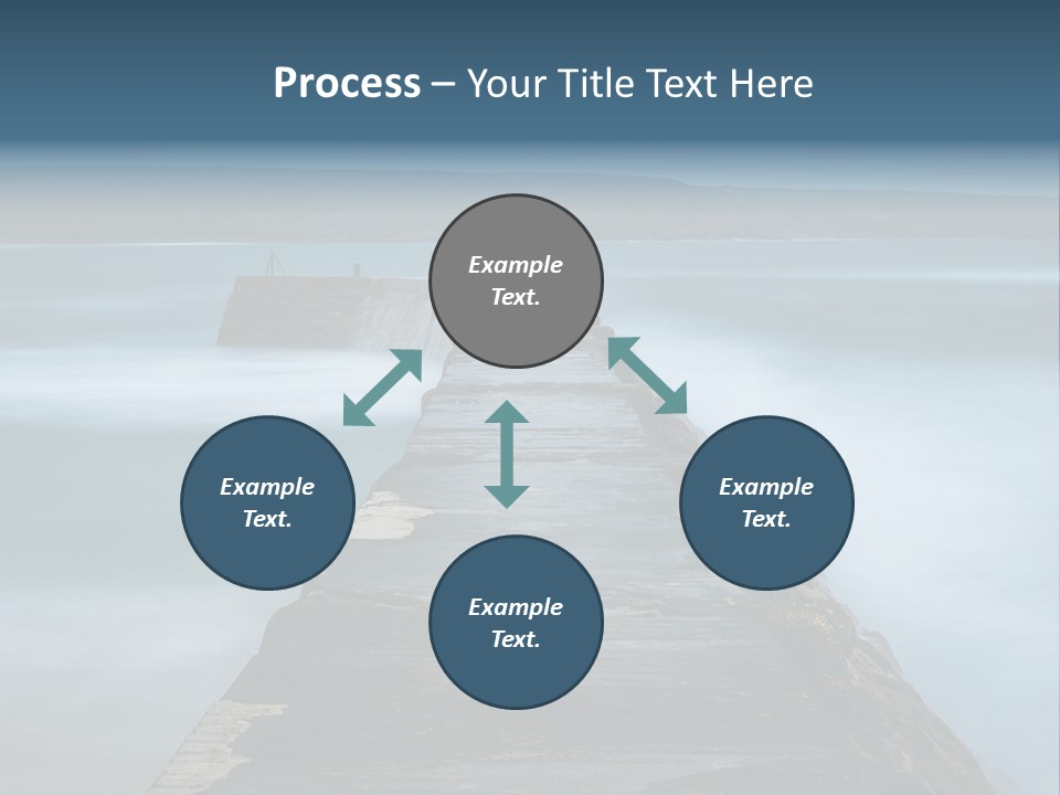 Ocean Rocks Landschaften PowerPoint Template