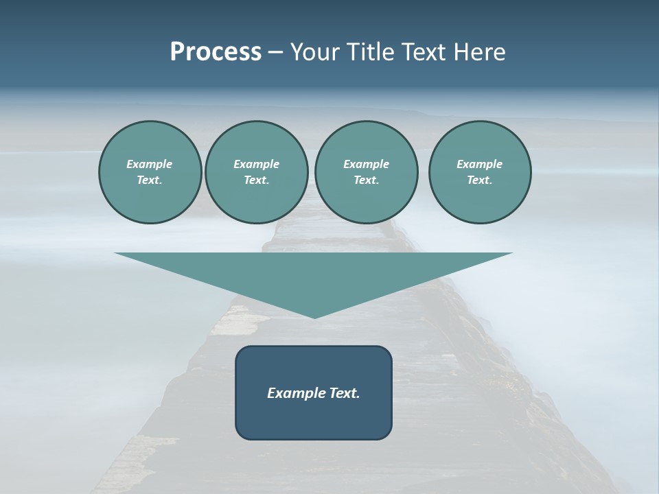 Ocean Rocks Landschaften PowerPoint Template