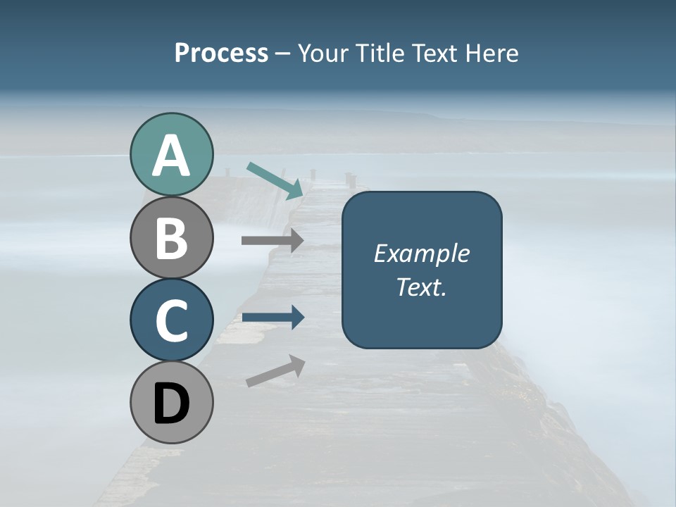 Ocean Rocks Landschaften PowerPoint Template
