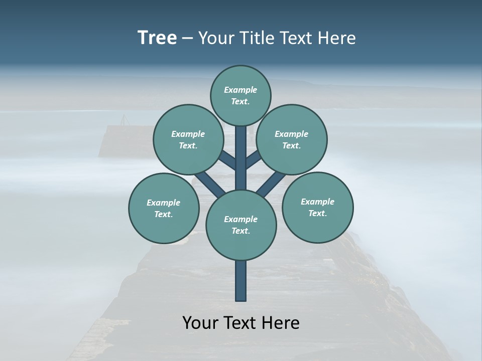 Ocean Rocks Landschaften PowerPoint Template