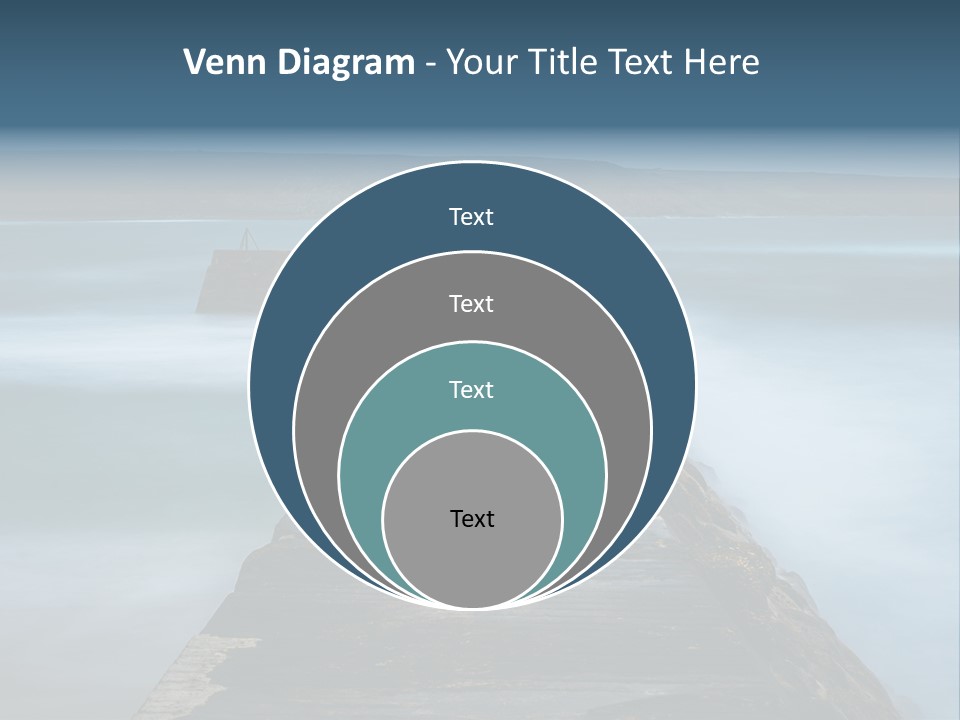 Ocean Rocks Landschaften PowerPoint Template