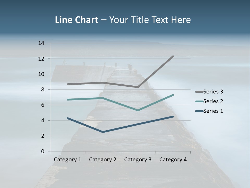 Ocean Rocks Landschaften PowerPoint Template