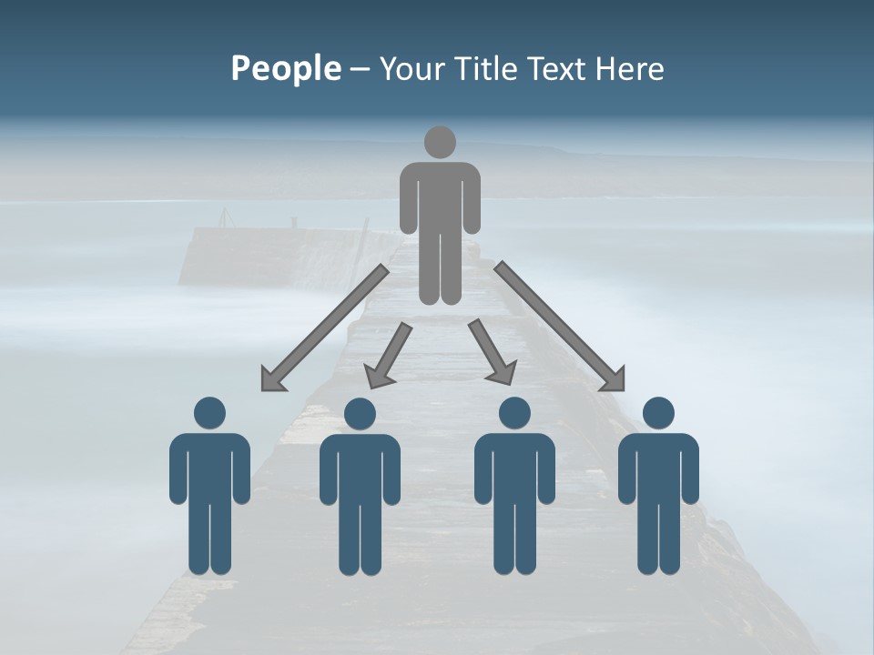 Ocean Rocks Landschaften PowerPoint Template