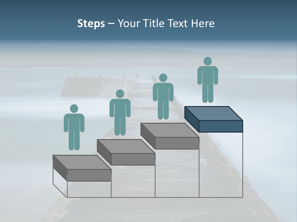 Ocean Rocks Landschaften PowerPoint Template