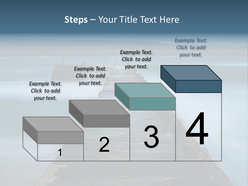 Ocean Rocks Landschaften PowerPoint Template