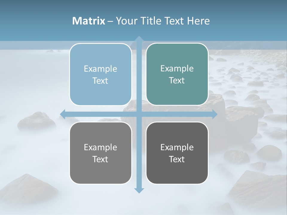 Black Style Panel PowerPoint Template