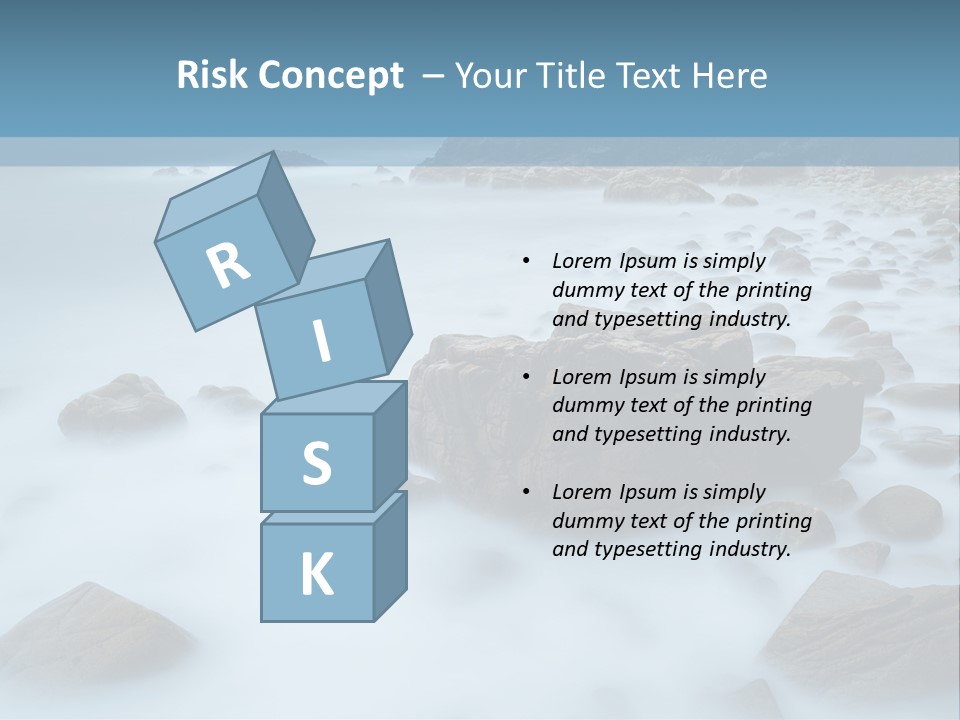 Black Style Panel PowerPoint Template