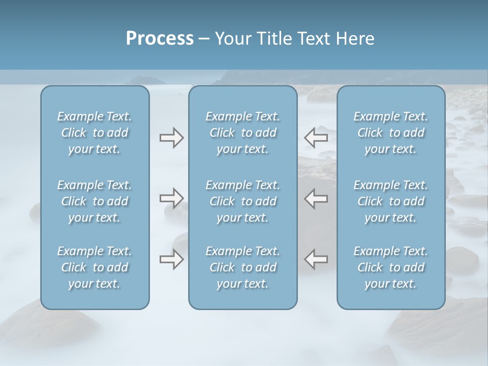 Black Style Panel PowerPoint Template