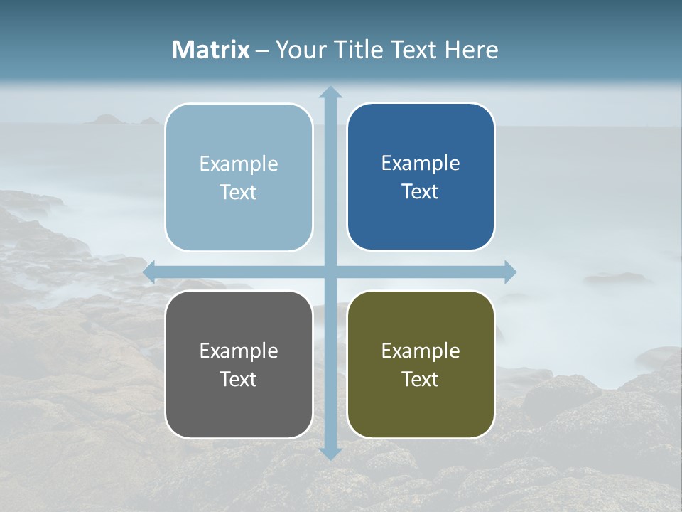 Hardwood Horizontal Bookshelves PowerPoint Template