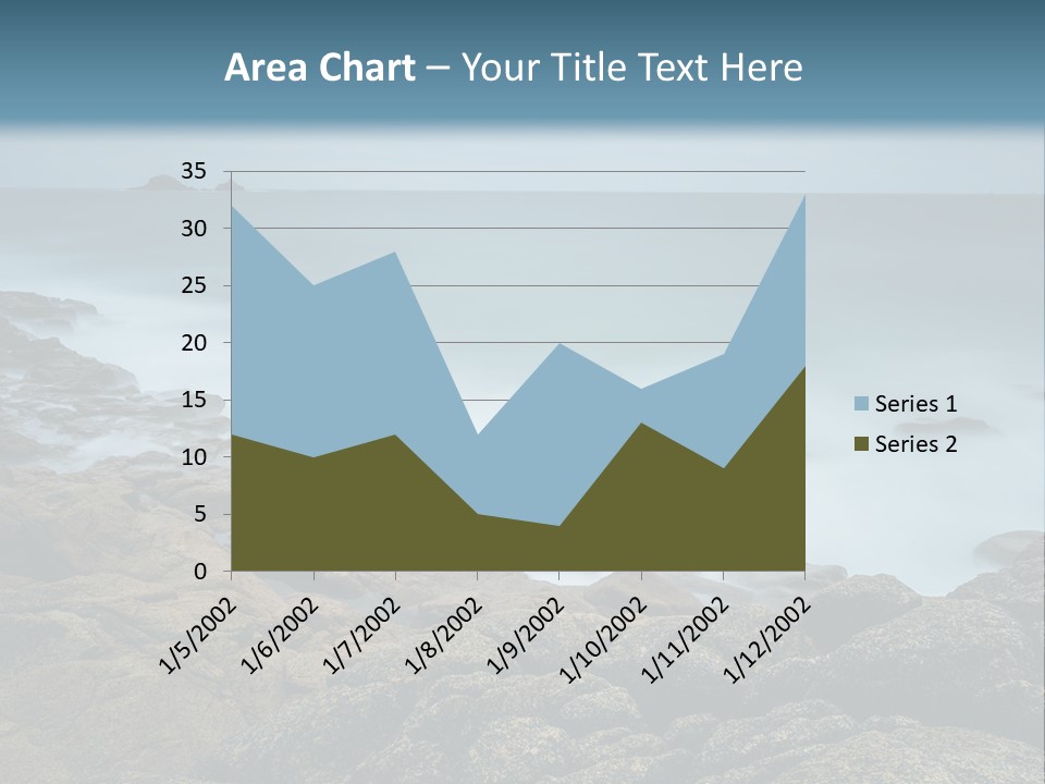 Hardwood Horizontal Bookshelves PowerPoint Template