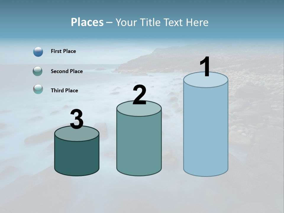 Landscapes Sea Meer PowerPoint Template