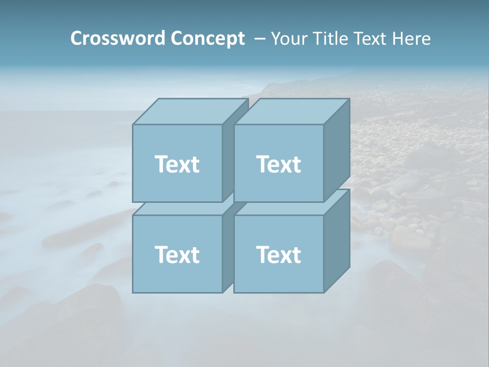 Landscapes Sea Meer PowerPoint Template