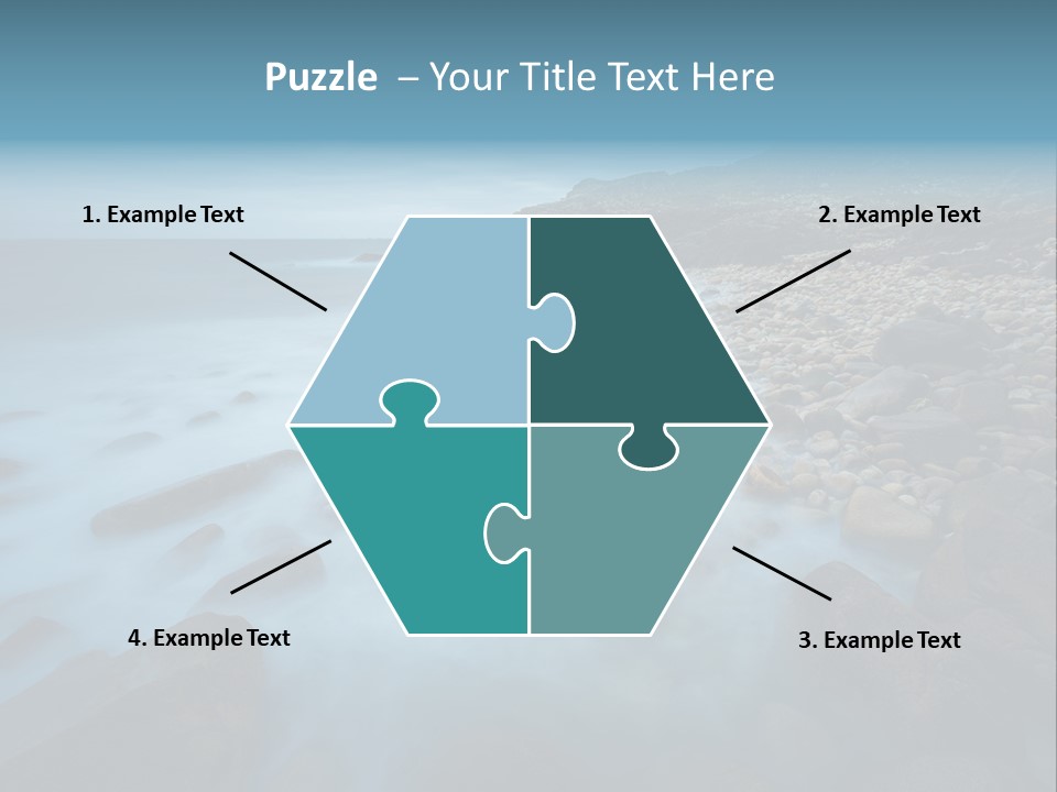 Landscapes Sea Meer PowerPoint Template