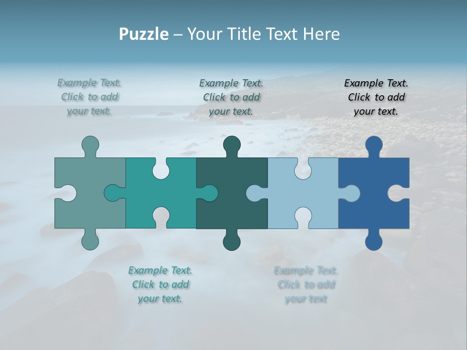 Landscapes Sea Meer PowerPoint Template