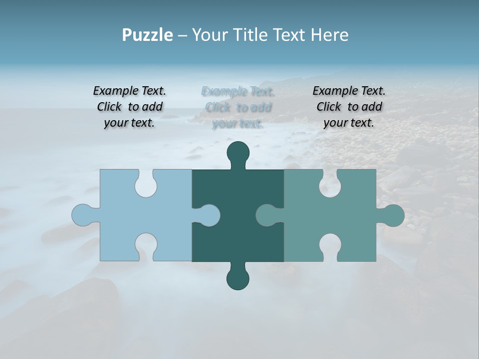 Landscapes Sea Meer PowerPoint Template