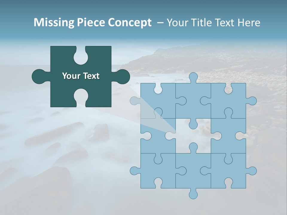 Landscapes Sea Meer PowerPoint Template