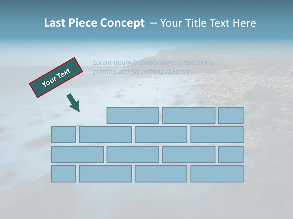 Landscapes Sea Meer PowerPoint Template