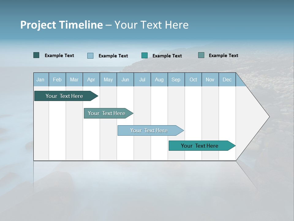 Landscapes Sea Meer PowerPoint Template
