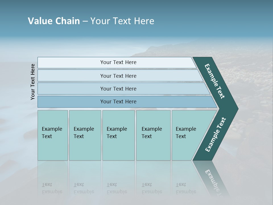 Landscapes Sea Meer PowerPoint Template