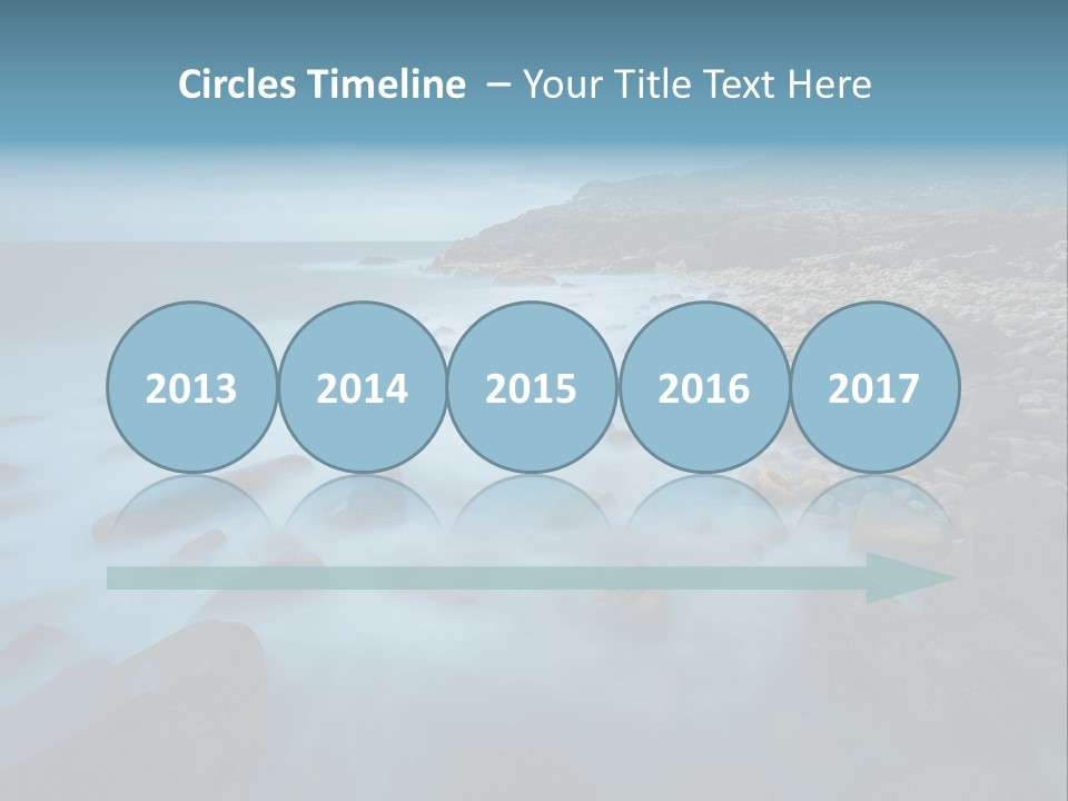 Landscapes Sea Meer PowerPoint Template