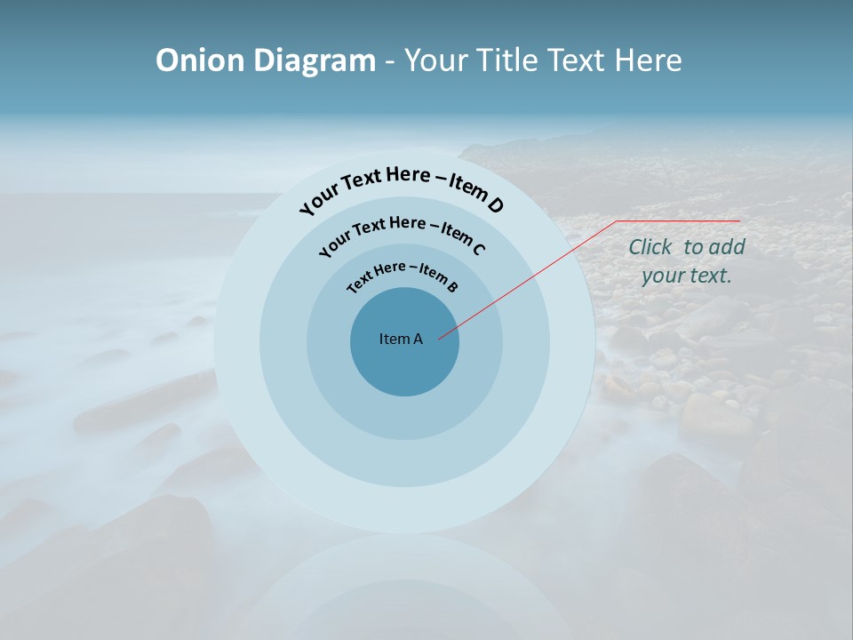 Landscapes Sea Meer PowerPoint Template