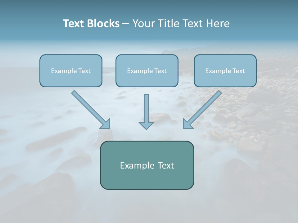 Landscapes Sea Meer PowerPoint Template