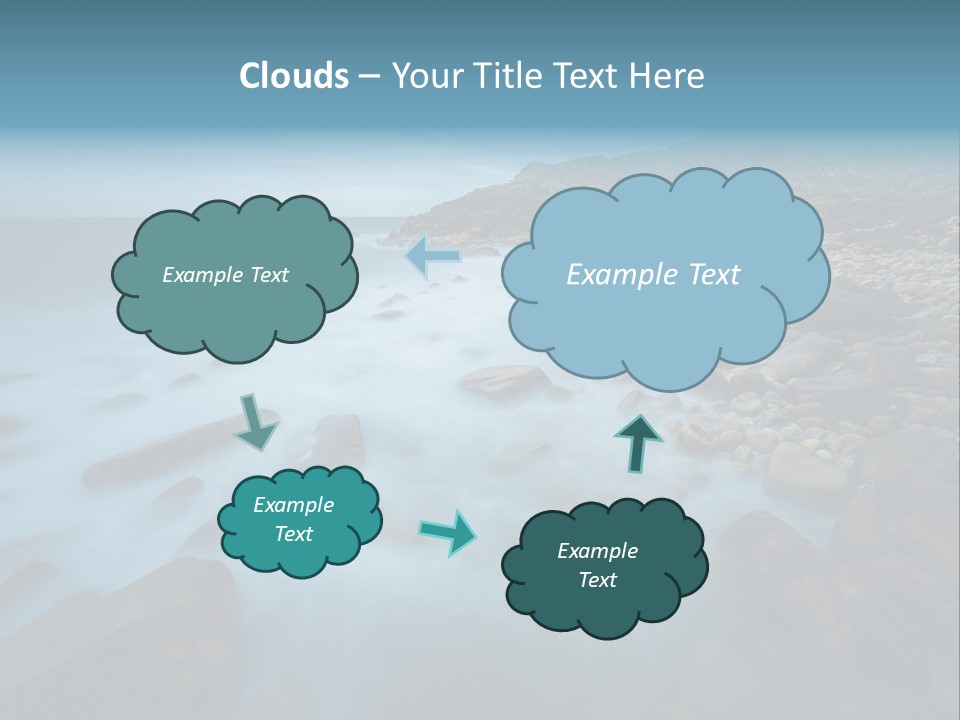 Landscapes Sea Meer PowerPoint Template