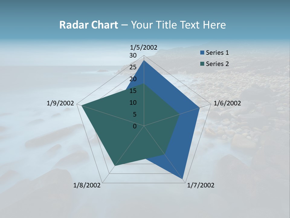 Landscapes Sea Meer PowerPoint Template