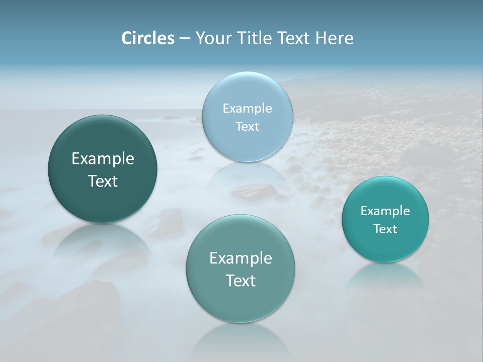 Landscapes Sea Meer PowerPoint Template