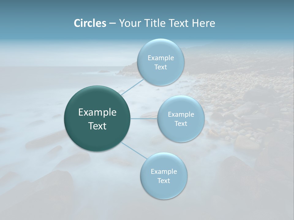 Landscapes Sea Meer PowerPoint Template