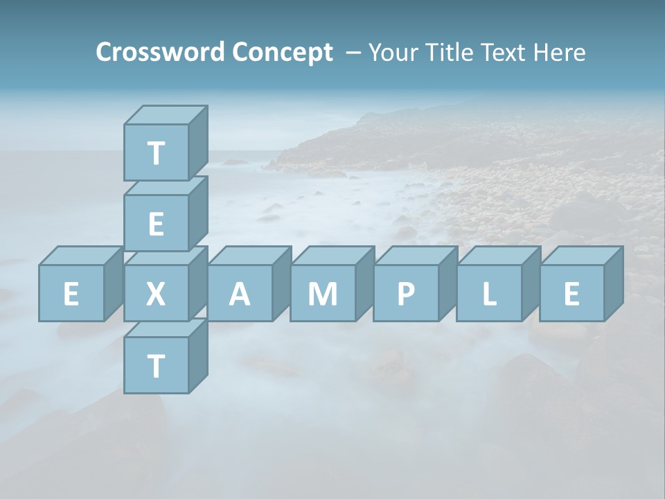 Landscapes Sea Meer PowerPoint Template