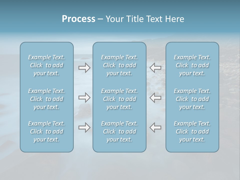 Landscapes Sea Meer PowerPoint Template