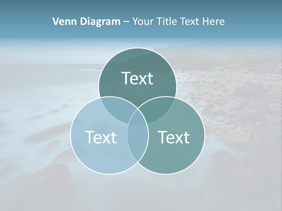 Landscapes Sea Meer PowerPoint Template