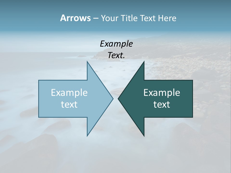 Landscapes Sea Meer PowerPoint Template