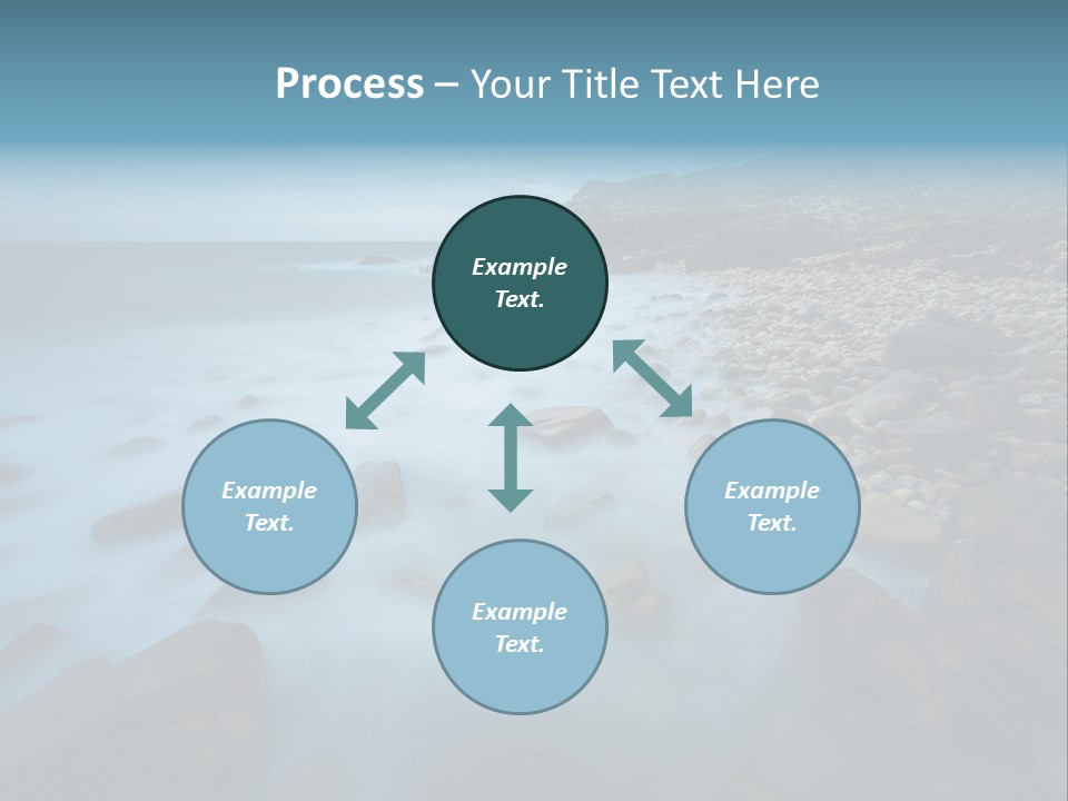 Landscapes Sea Meer PowerPoint Template