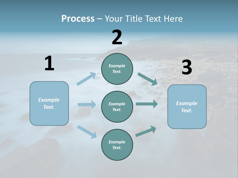 Landscapes Sea Meer PowerPoint Template