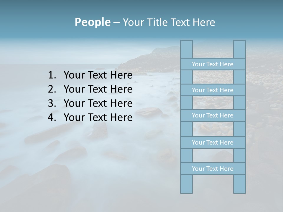 Landscapes Sea Meer PowerPoint Template