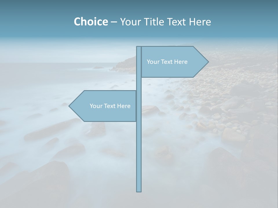 Landscapes Sea Meer PowerPoint Template
