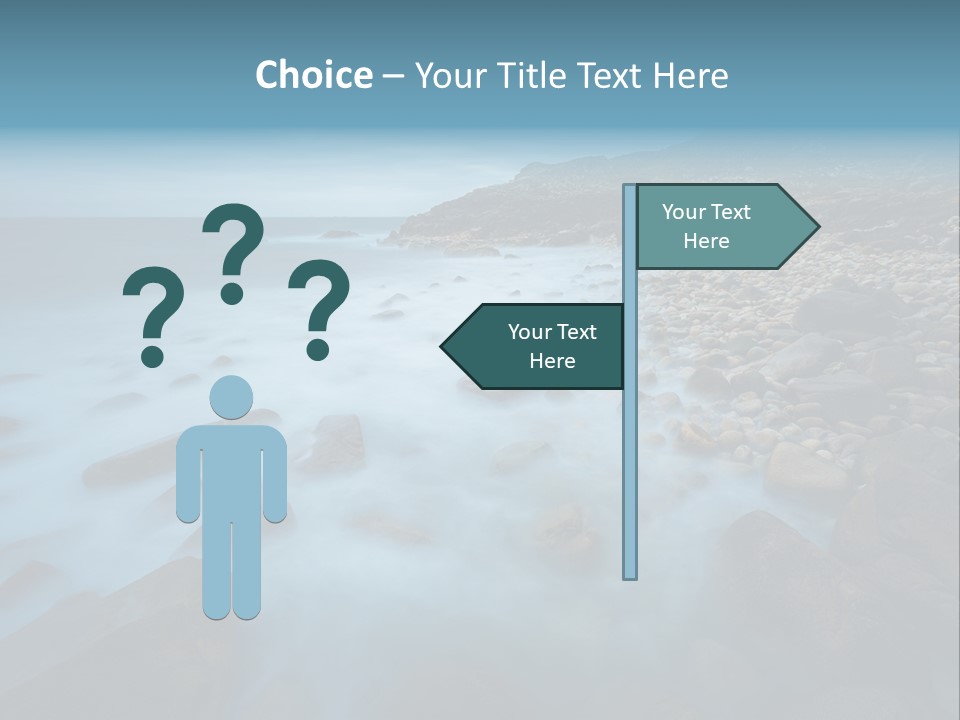 Landscapes Sea Meer PowerPoint Template