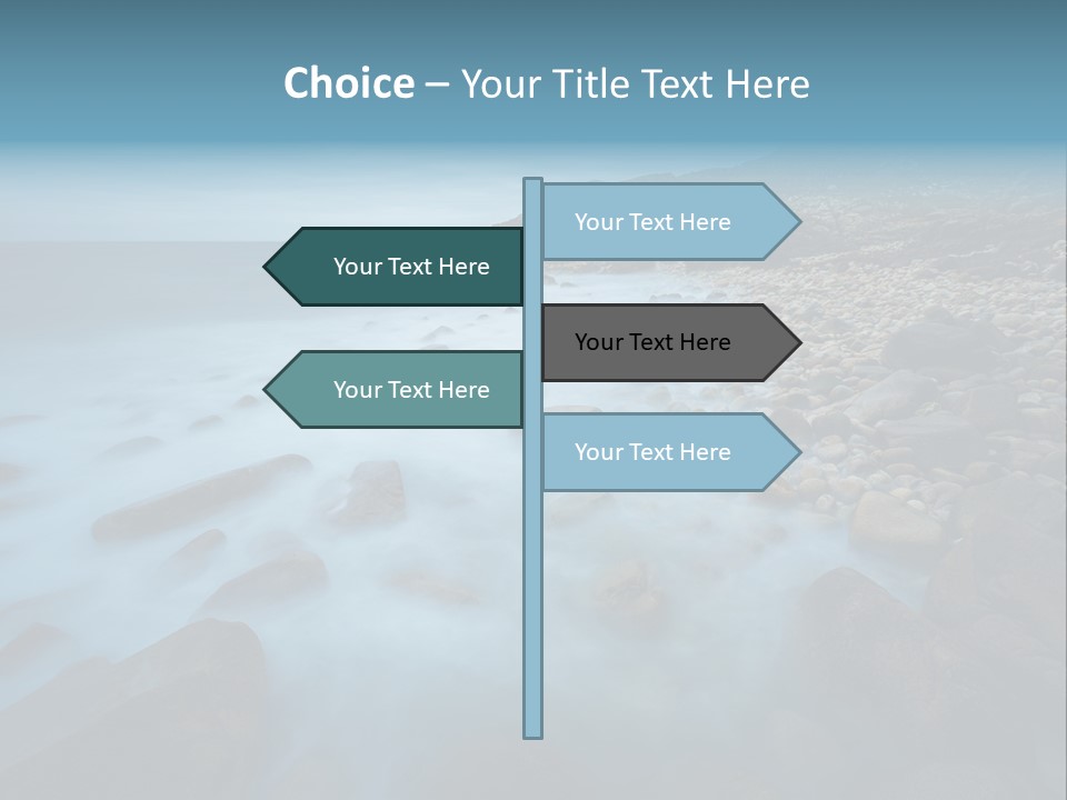 Landscapes Sea Meer PowerPoint Template