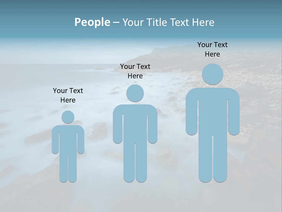 Landscapes Sea Meer PowerPoint Template