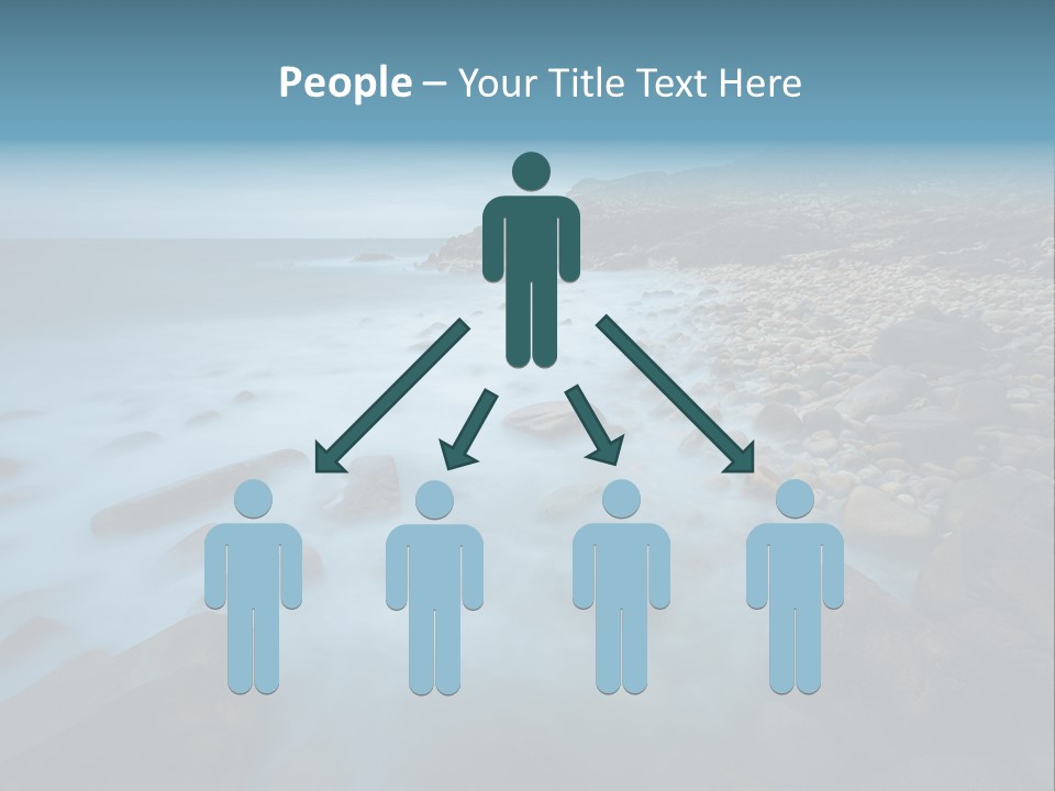 Landscapes Sea Meer PowerPoint Template