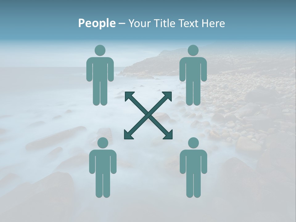 Landscapes Sea Meer PowerPoint Template