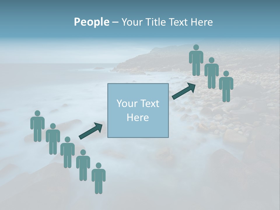 Landscapes Sea Meer PowerPoint Template