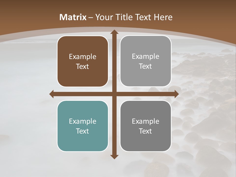 Seasons Sea Water PowerPoint Template