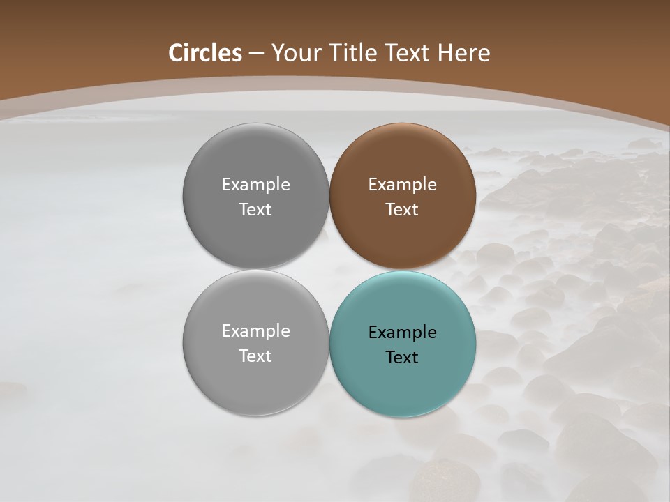 Seasons Sea Water PowerPoint Template