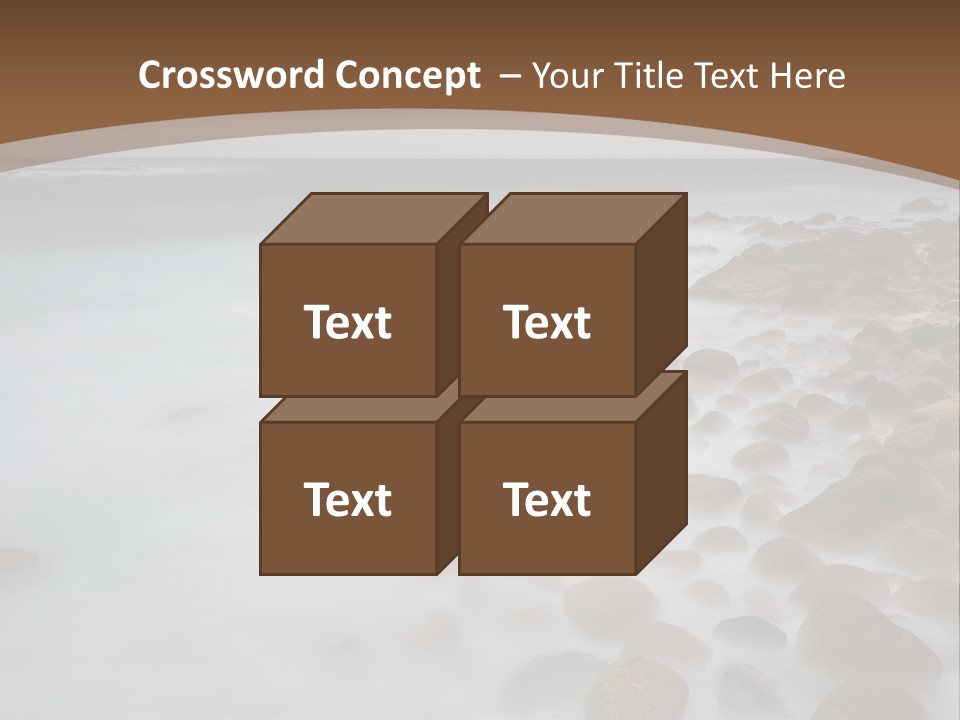 Seasons Sea Water PowerPoint Template