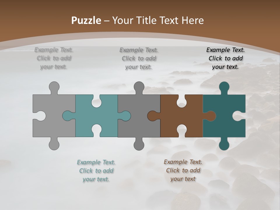 Seasons Sea Water PowerPoint Template